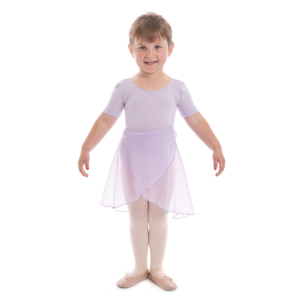 Lilac Chloe Short-Sleeved Leotard