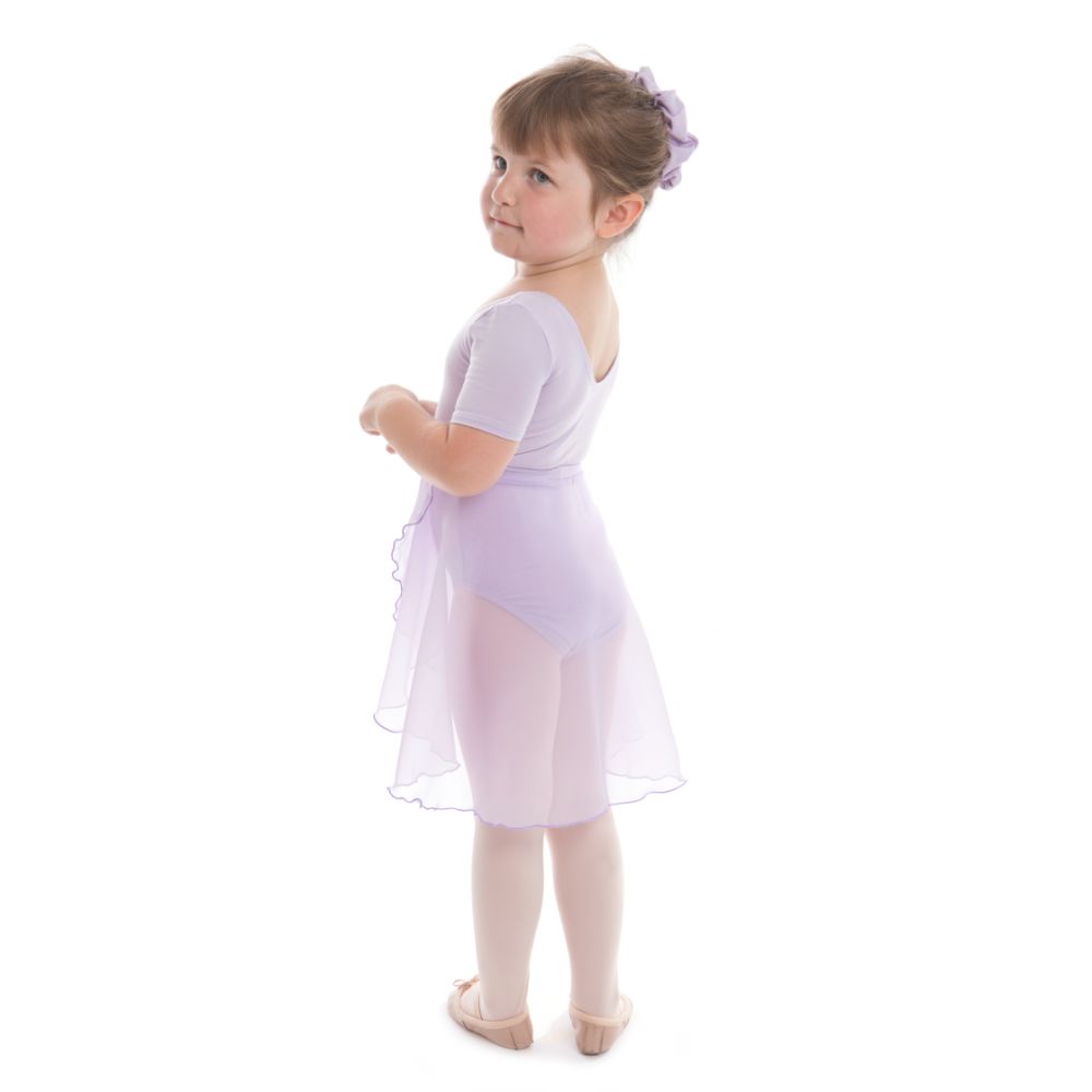 Lilac Chloe Short-Sleeved Leotard