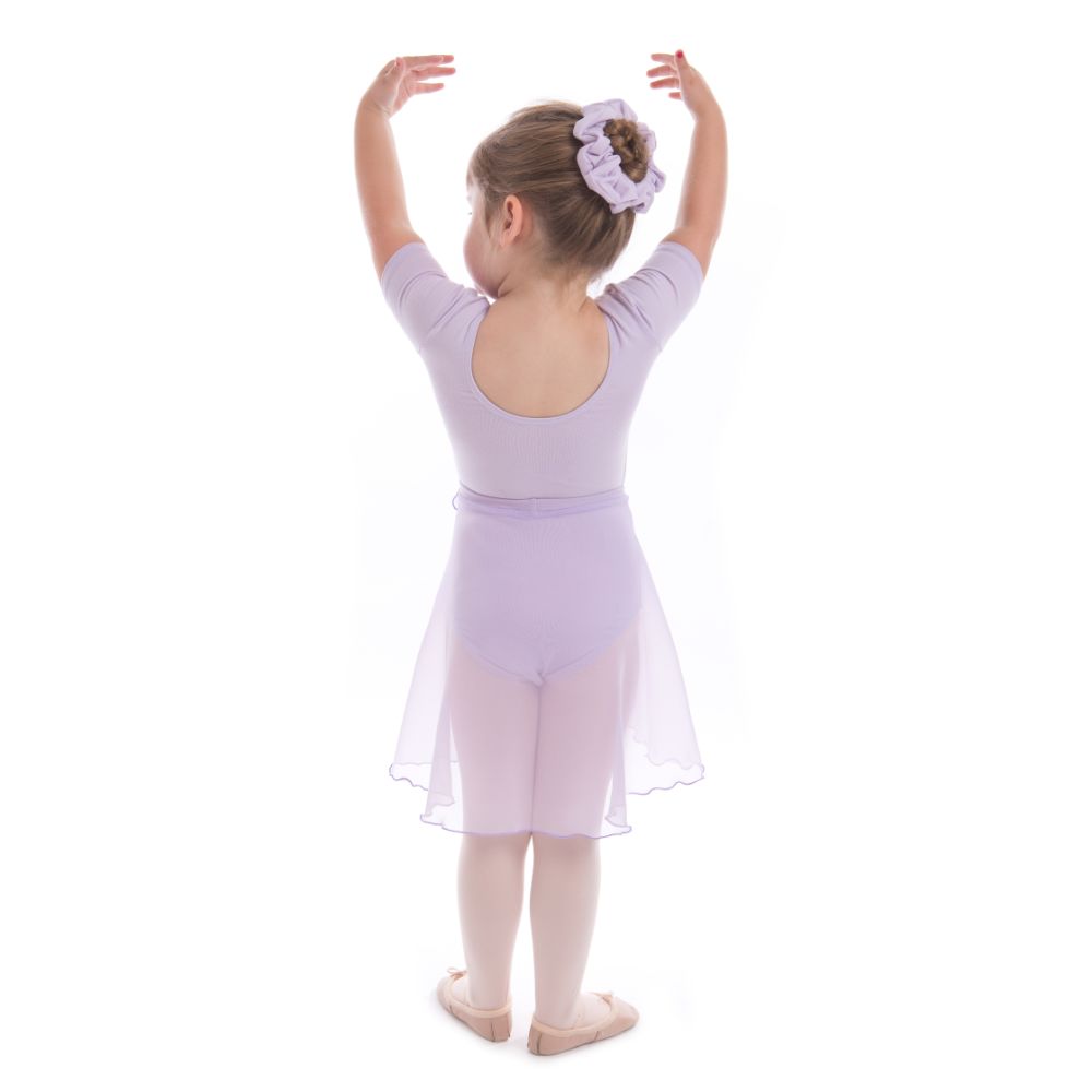 Lilac Chloe Short-Sleeved Leotard