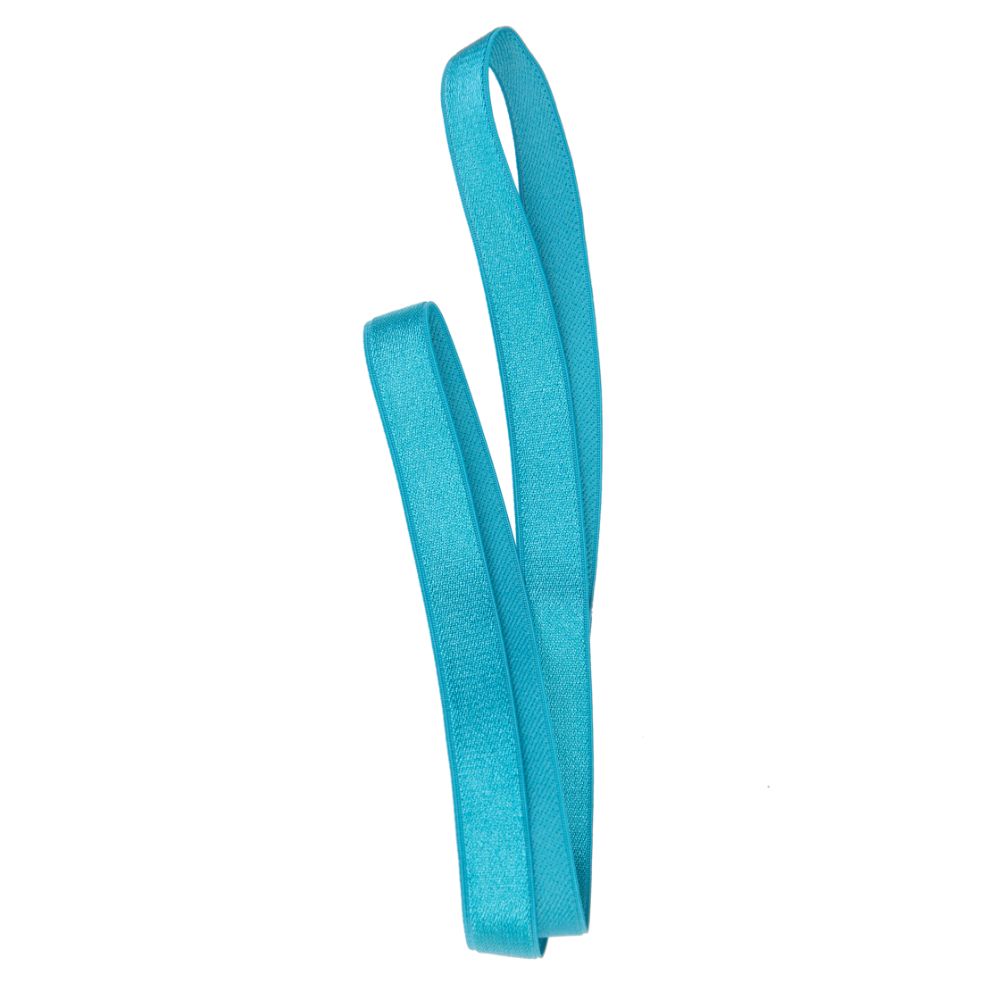 Teal elastic belt