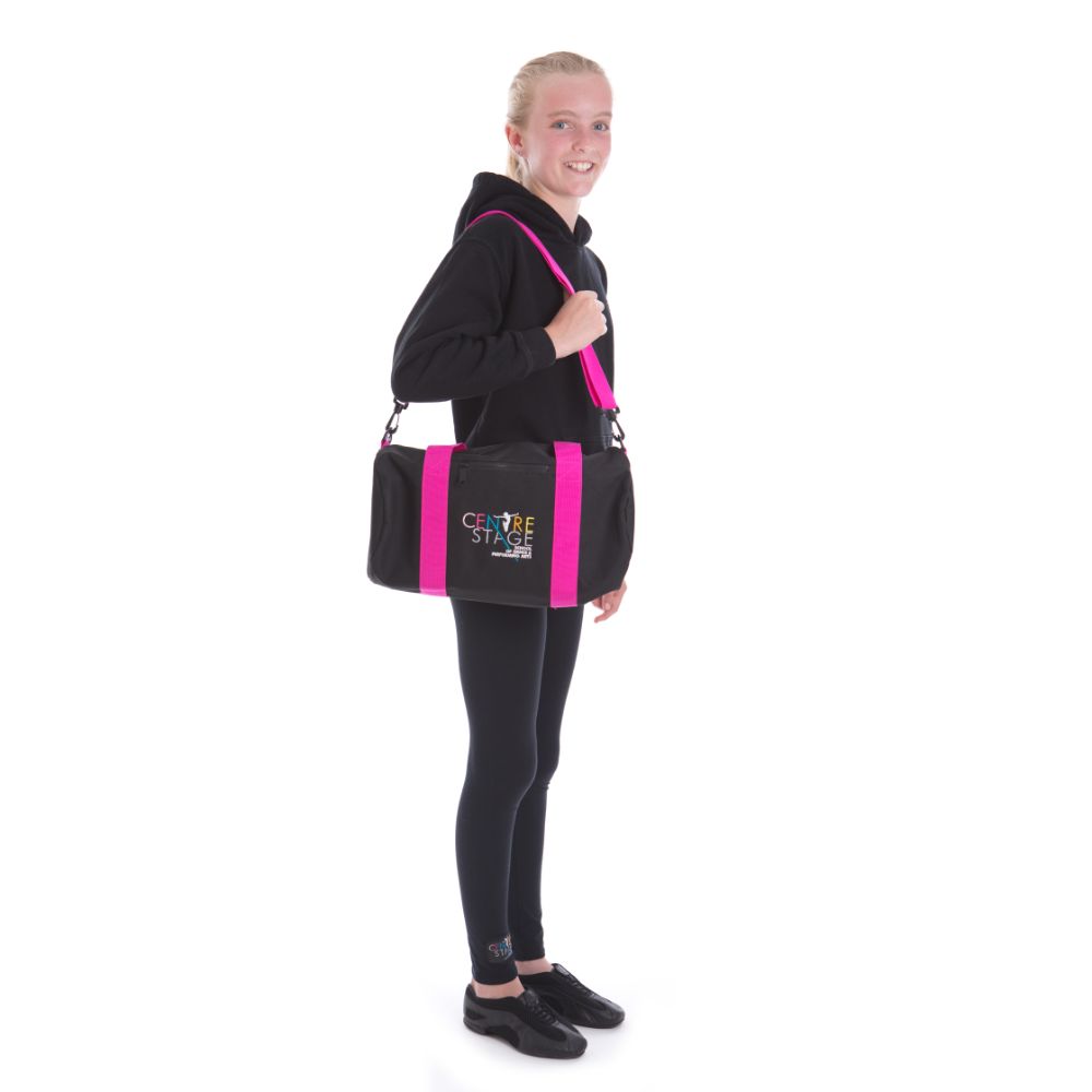 Girls – Black school logo hoodie